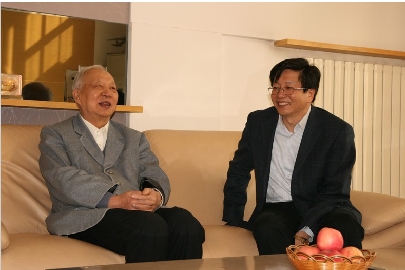 包為民院士拜訪保錚院士